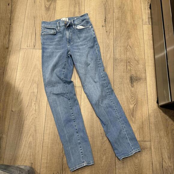 FRAME Le Garçon Women's Jeans Size 27 Light Blue Denim - Picture 1 of 2